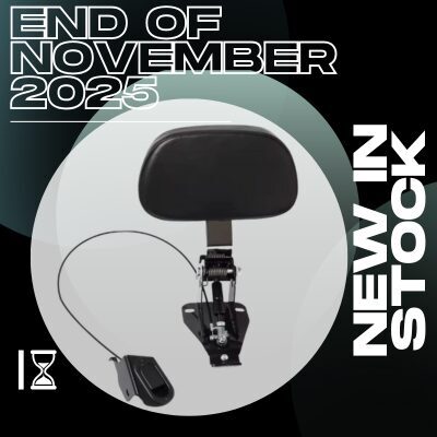 Adjustable Plug In Driver Backrest For Touring 2023+
